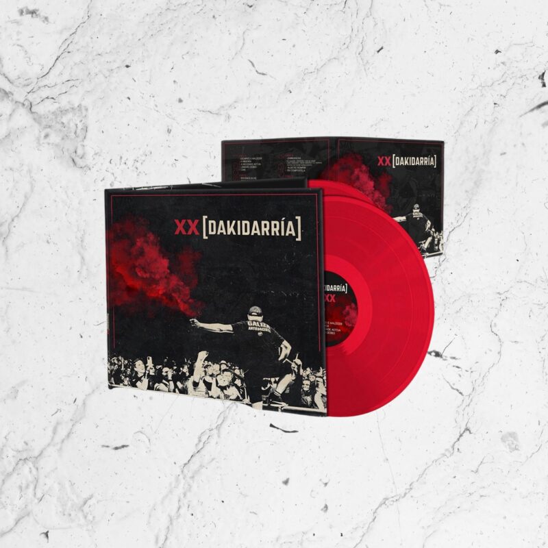 "XX EN DIRECTO" pack libro fotos sen CD + Vinilo dobre deluxe